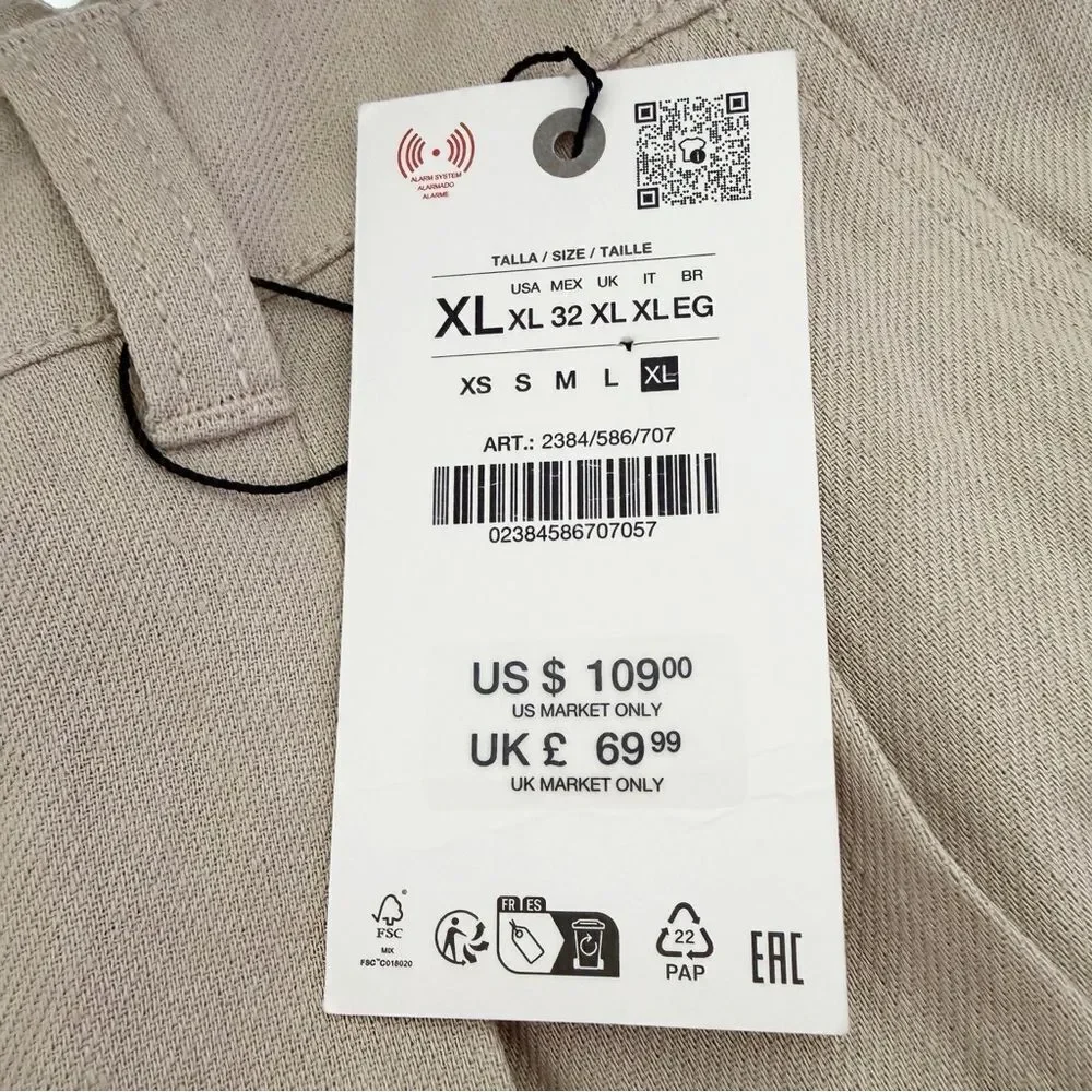 Zara nwt high